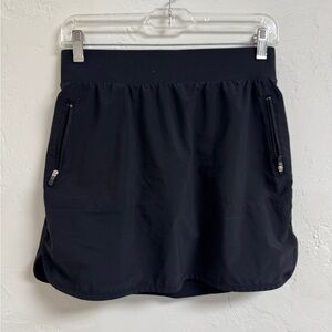 Tek Gear Black Women's Skort with Zippered Pockets